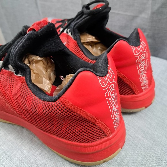 %Nike Zoom Run The One Red Grey Blk Running Shoes Sneaker Mens 13 / A 32 main image 6